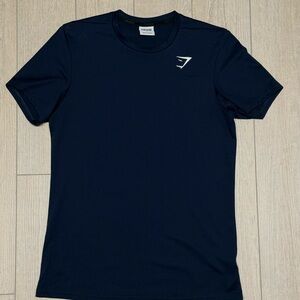 Gymshark Dark Blue Short Sleeve Tee